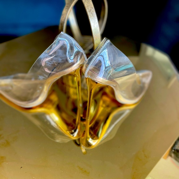 Jessica Rich Fancy stilettos size 8 gold - Picture 7 of 9